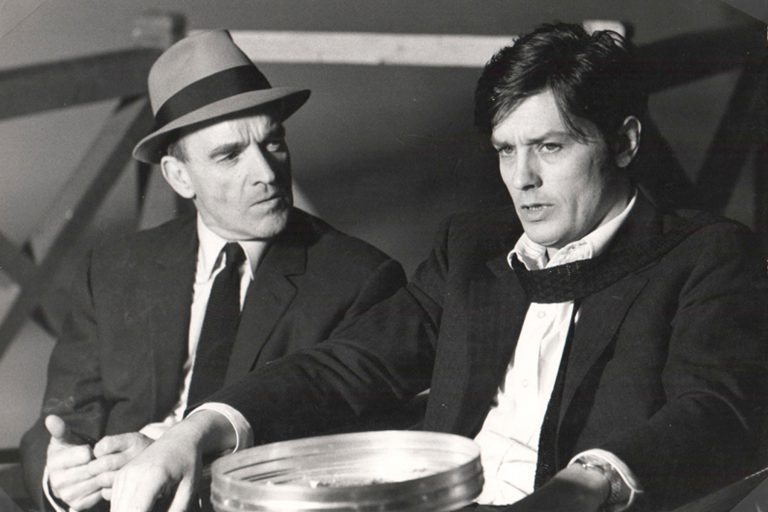 Auguste le Breton avec Alain Delon