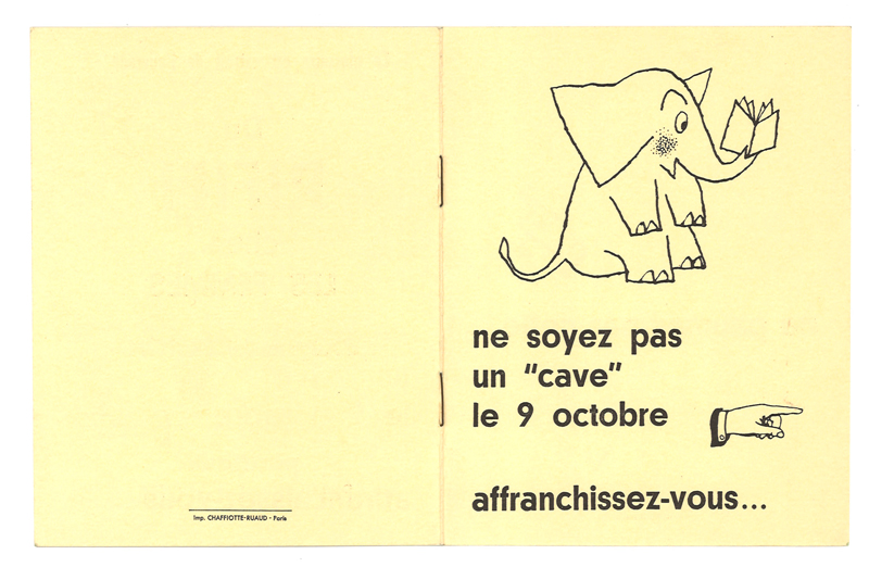 Invitation "Du Rififi chez les Femmes"