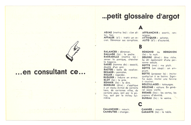 Invitation "Du Rififi chez les Femmes"